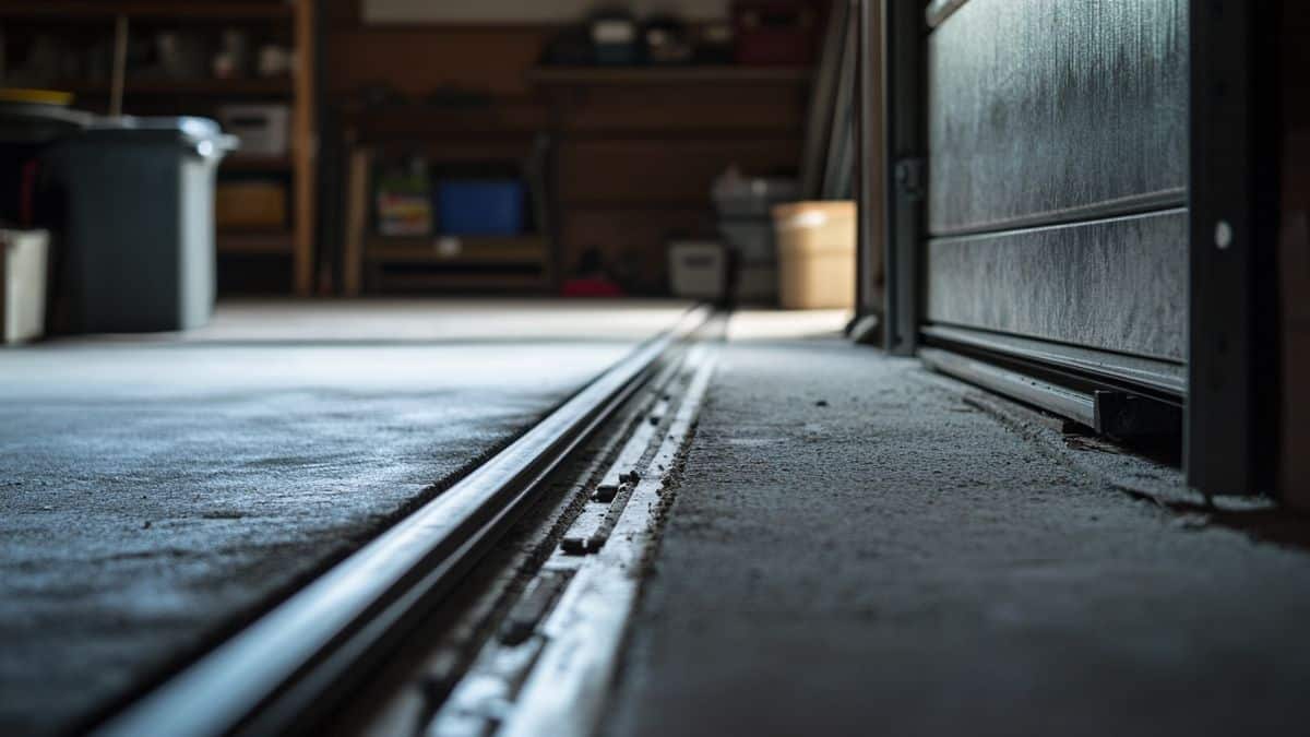 Porte garage basculante manuelle bloquée : réglages clés