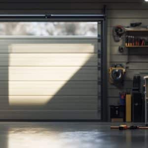 Porte garage sectionnelle incontrôlable : réparation moteur