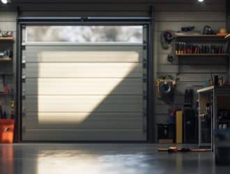 Porte garage sectionnelle incontrôlable : réparation moteur