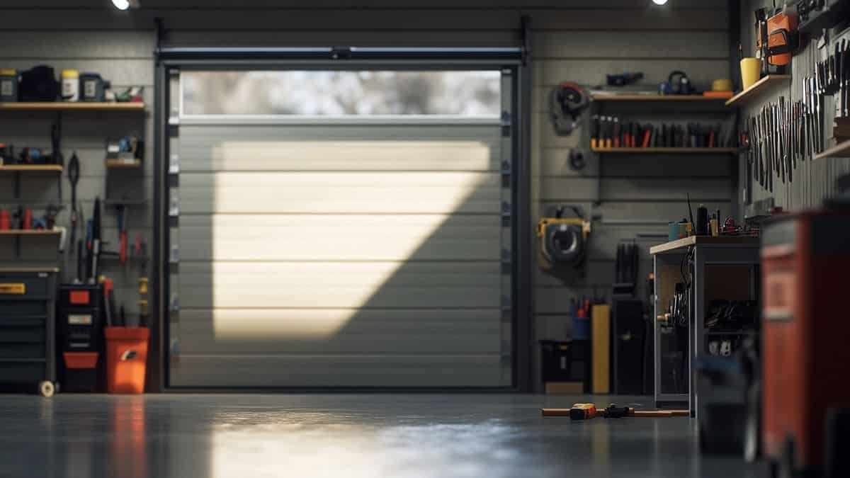 Porte garage sectionnelle incontrôlable : réparation moteur