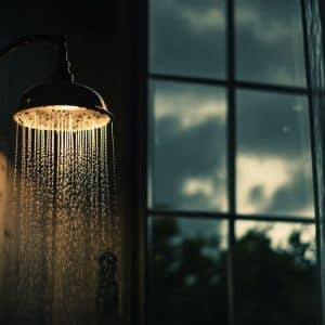 Prendre une douche pendant l&rsquo;orage : dangers réels expliqués