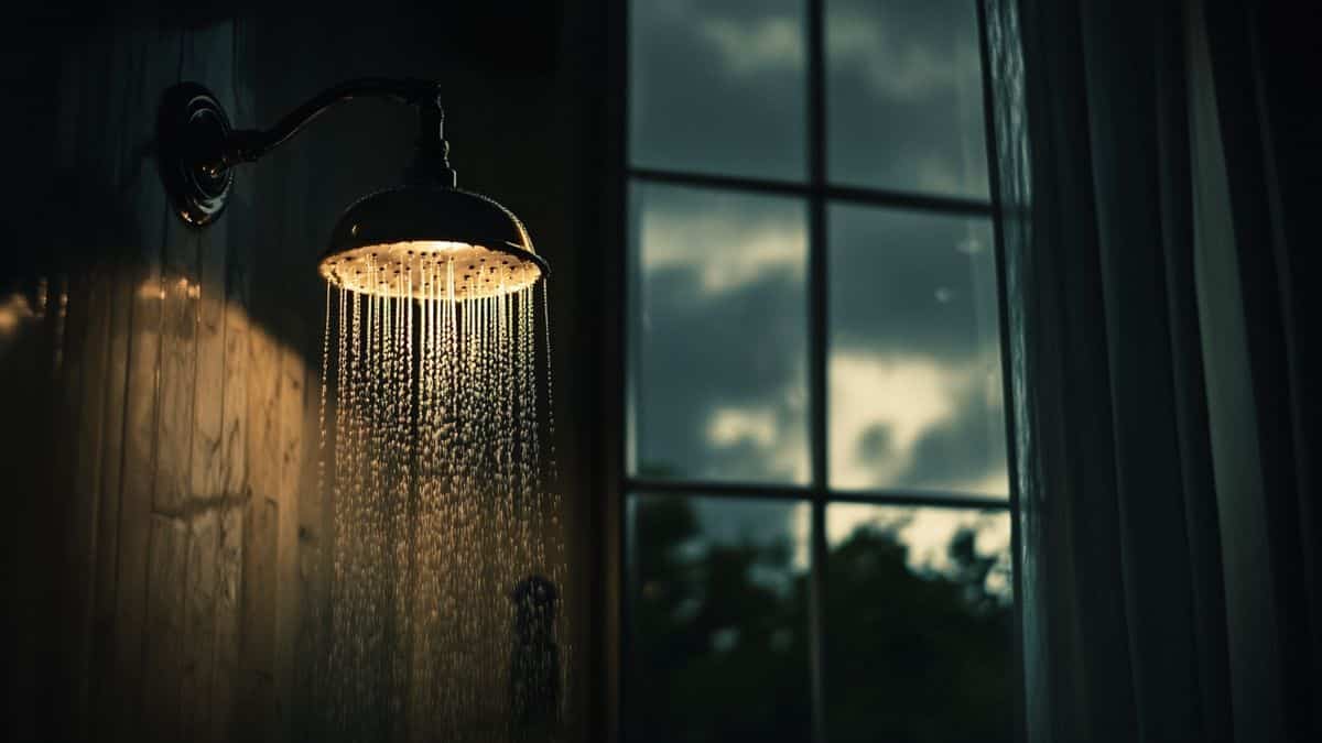 Prendre une douche pendant l'orage : dangers réels expliqués