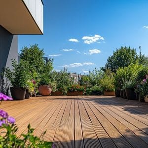 Terrasse sans autorisation : surface légale maximale