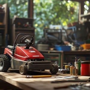 Tondeuse Honda démarre puis s&rsquo;arrête : réglage carburateur