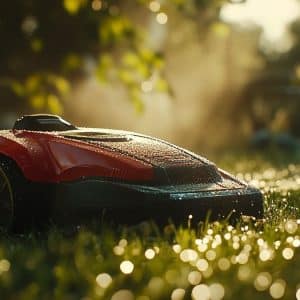 Tondre pelouse humide : risques et alternatives